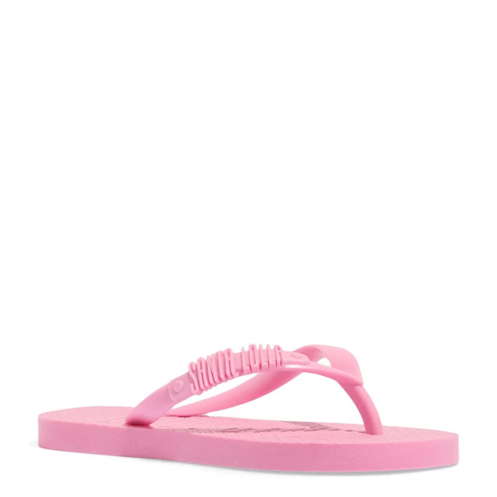 Chinelo Flip Flop Borracha Rosa Chiclete - vista 2 de 4