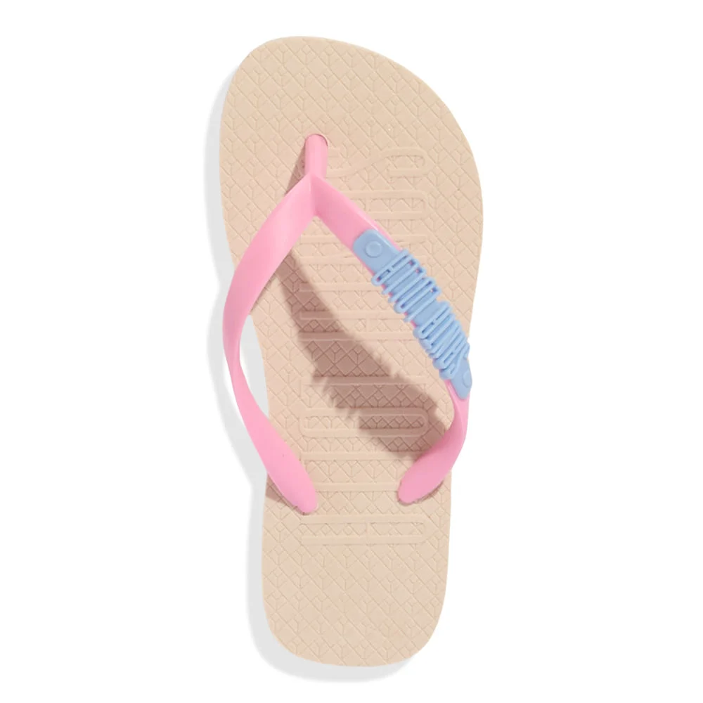 Chinelo Flip Flop Borracha Off White - vista 3 de 4
