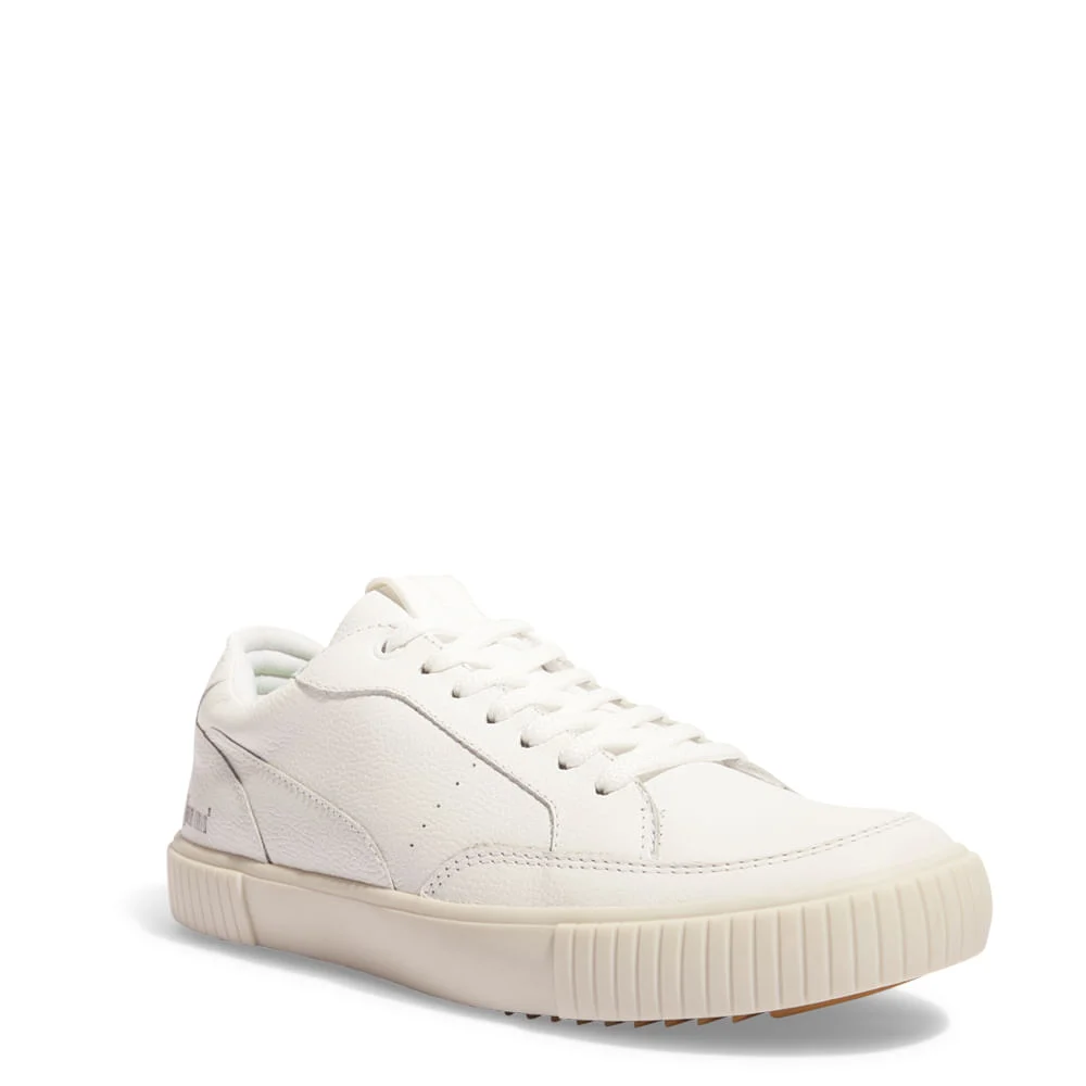 Tênis Masculino Couro Floater Branco - vista 2 de 4