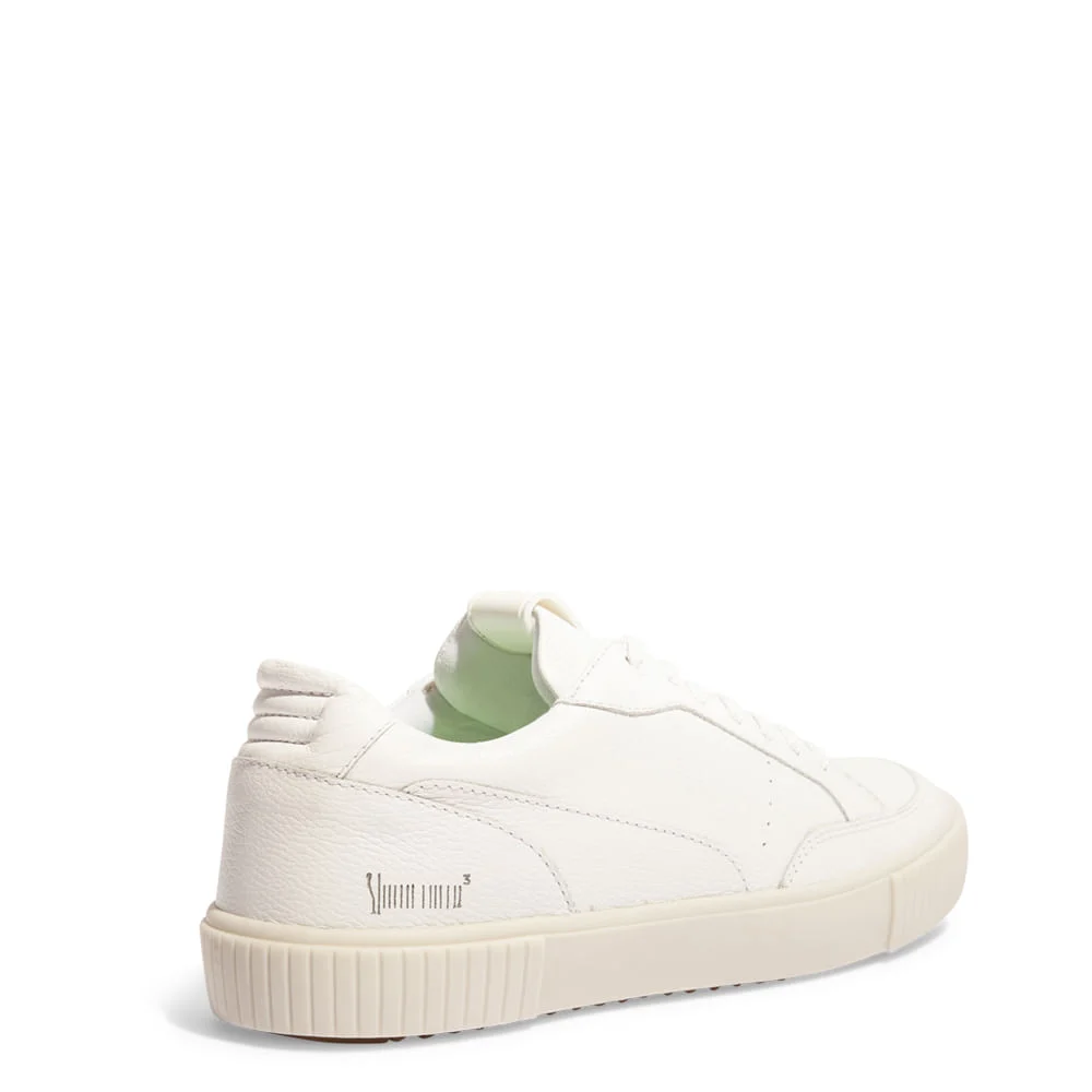 Tênis Masculino Couro Floater Branco - vista 4 de 4