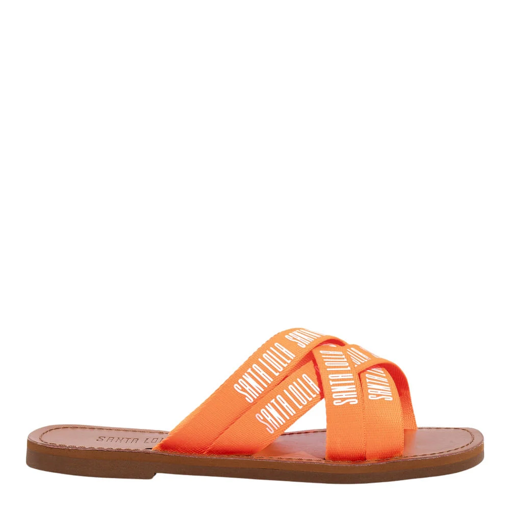 Rasteira Gorgurao Laranja Neon - vista 1 de 4