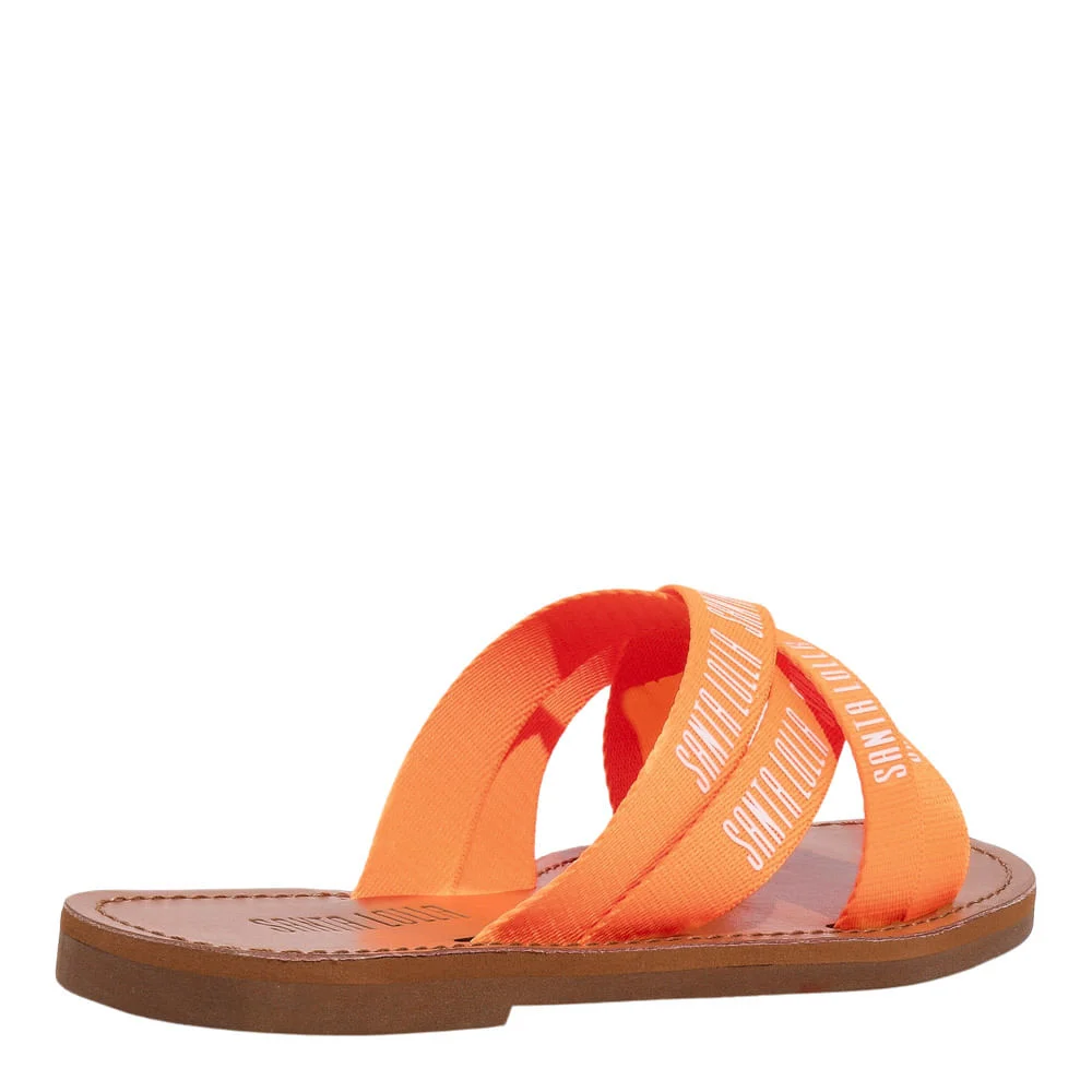 Rasteira Gorgurao Laranja Neon - vista 4 de 4