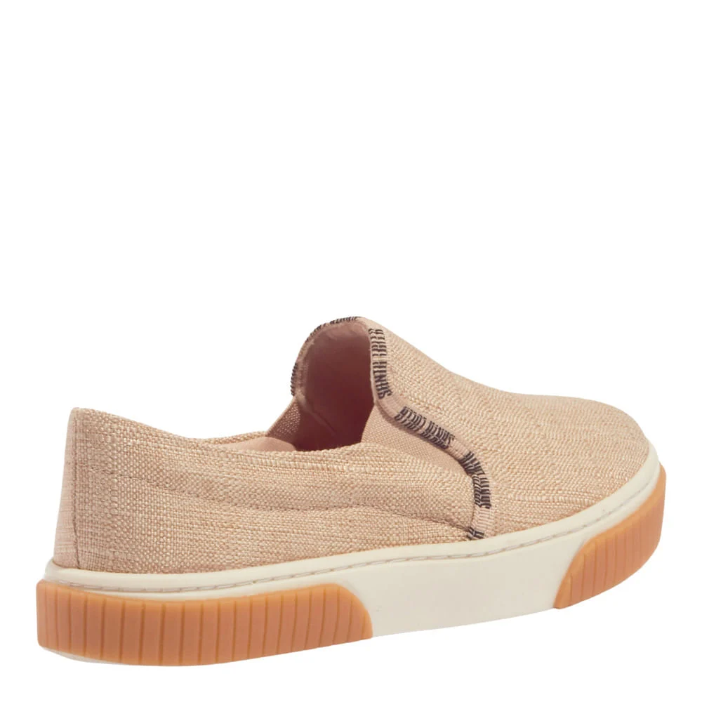 Tênis Slip On Linho Copacabana Bege - vista 3 de 3