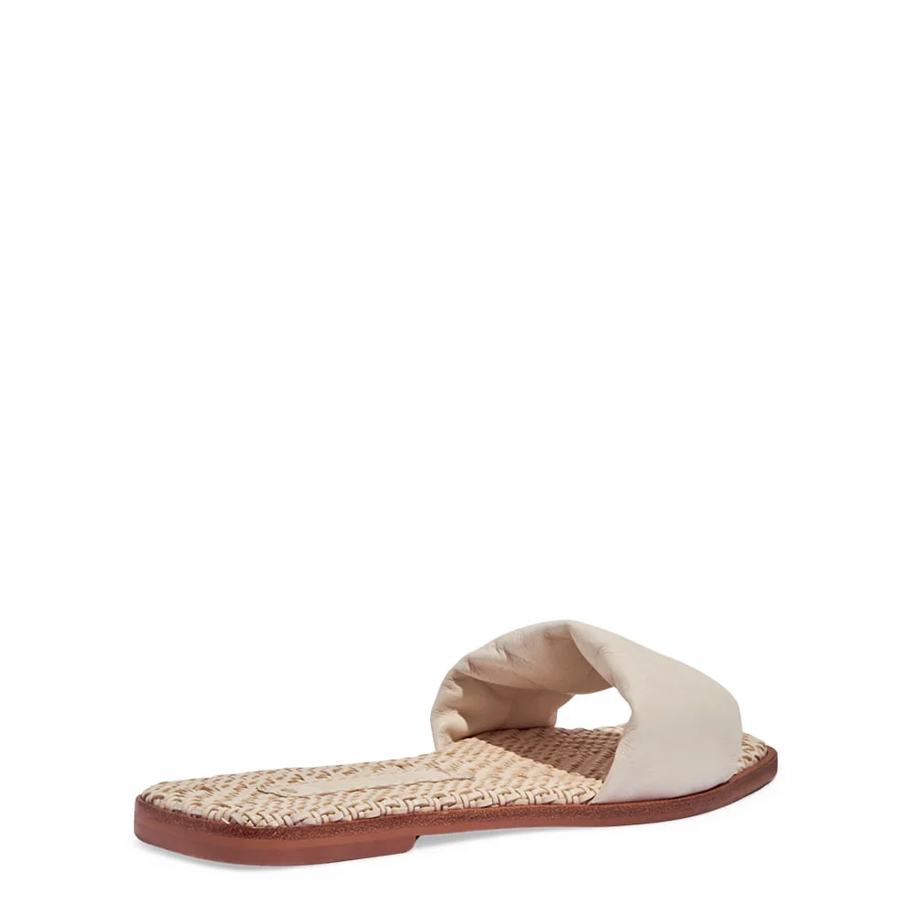 Rasteira Couro Nobre Soft Off White - vista 4 de 4