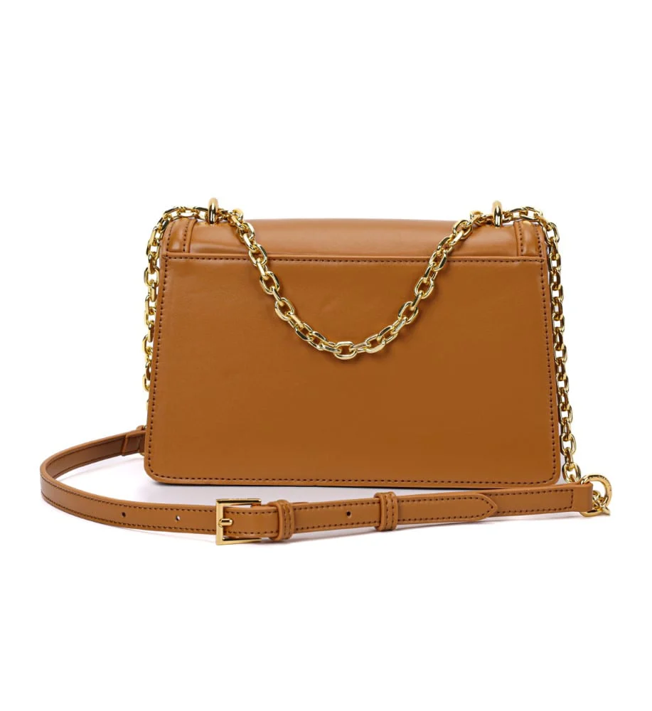 Bolsa Envelope Caramelo Soft Alça Corrente Transversal - vista 7 de 7