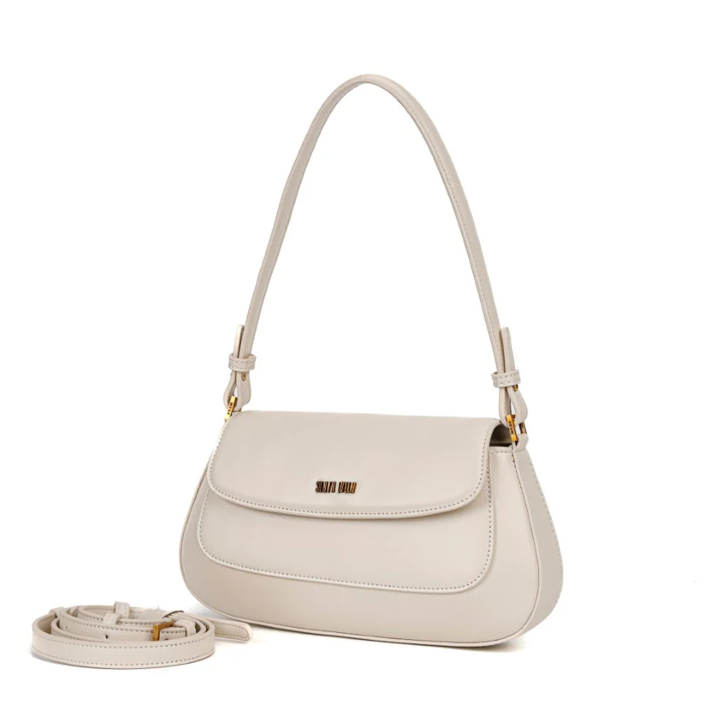 Bolsa M Material Soft Marfim - vista 3 de 7