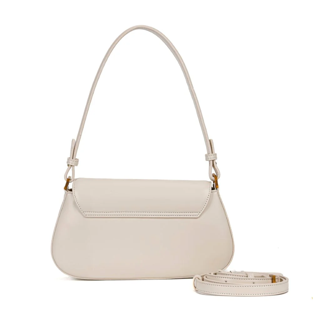 Bolsa M Material Soft Marfim - vista 6 de 7