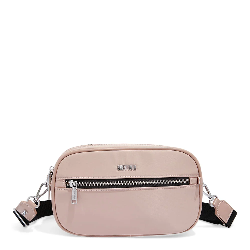 Bolsa Pochete Pequena Nylon Rose - vista 1 de 4