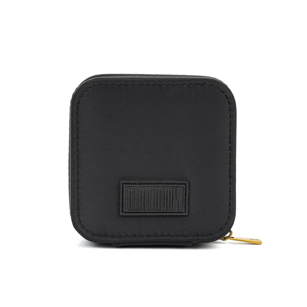 Porta Joia Pequeno Nylon Preto - vista 1 de 7