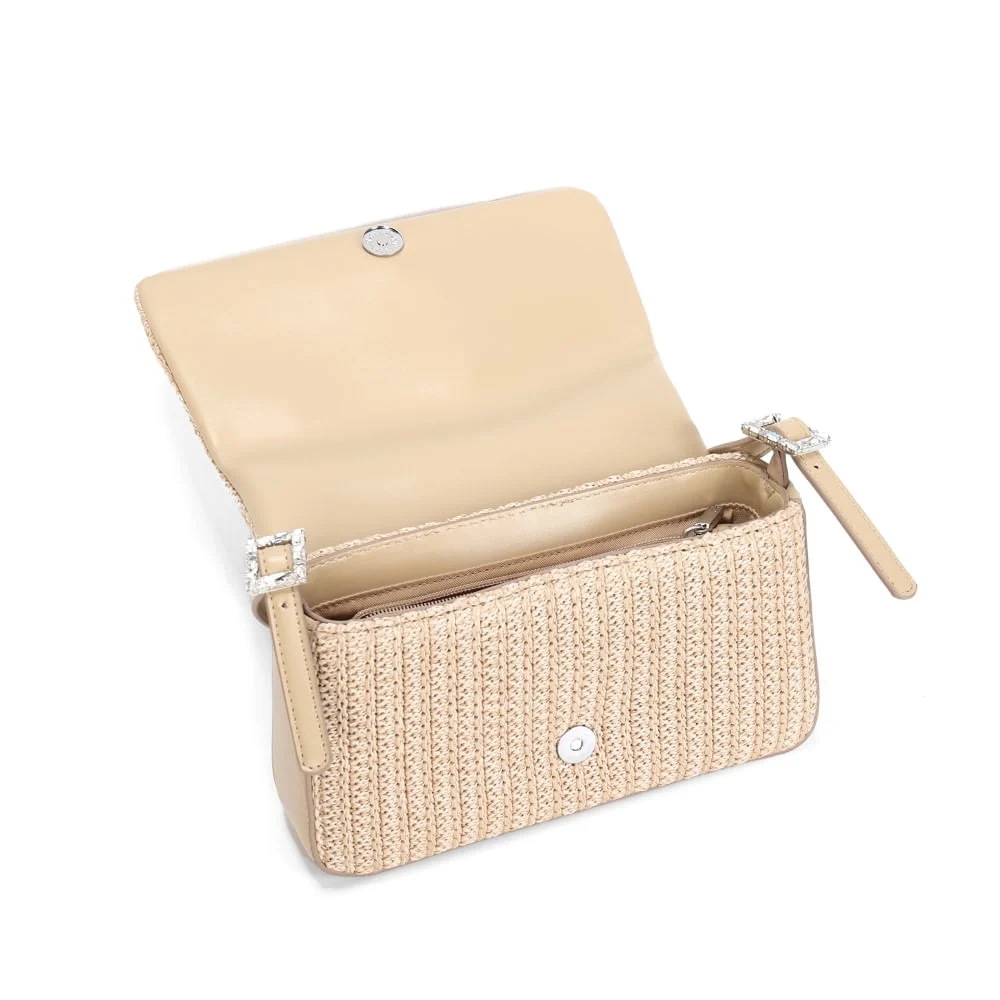 Bolsa M Tramado New Beige 2 - vista 2 de 2