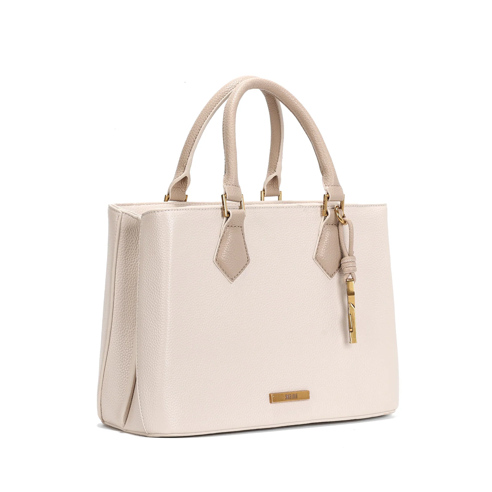Bolsa Tote Floater Off White Duas Alças - vista 3 de 4