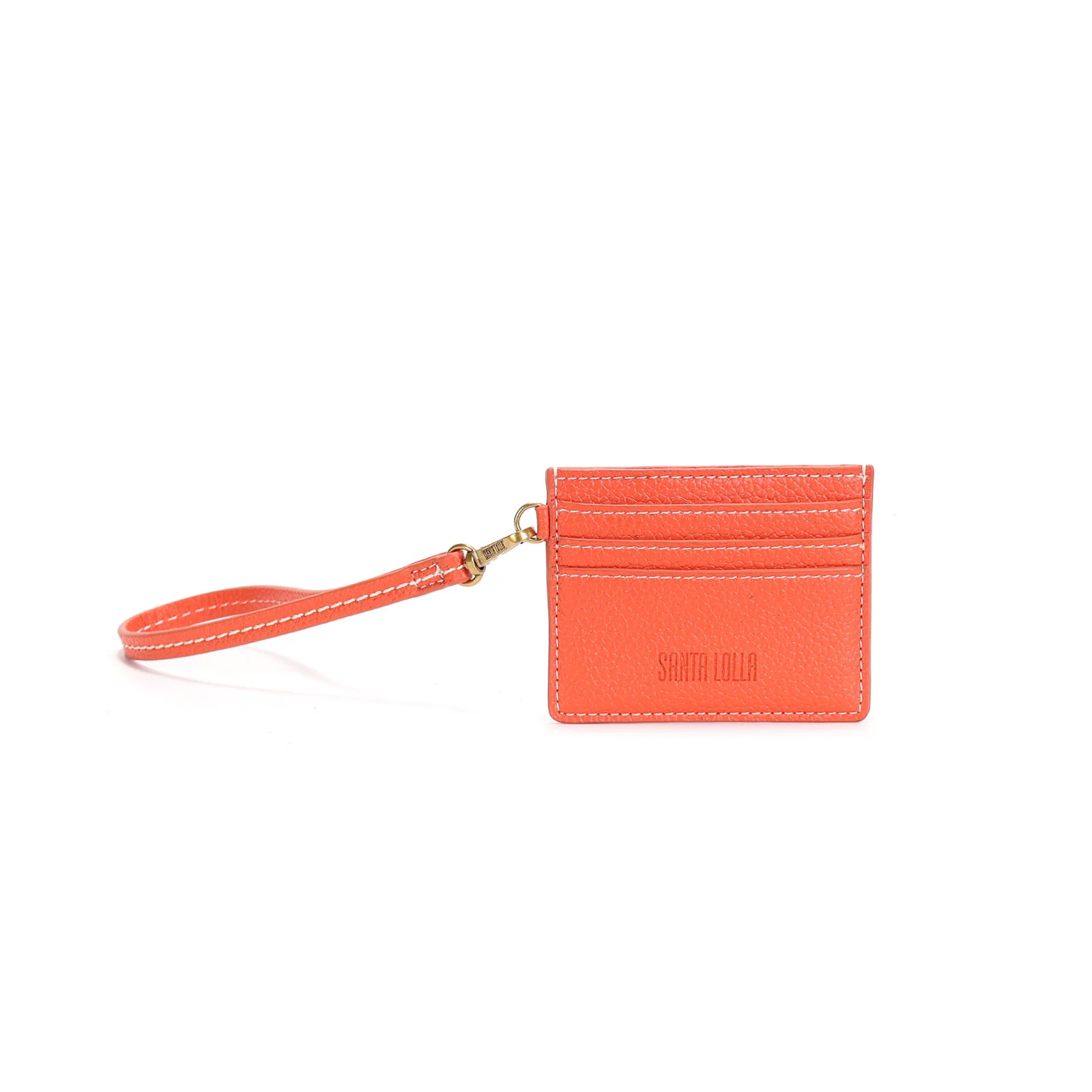 Porta Cartão Floater Laranja Caju Alça de Mão - vista 1 de 3
