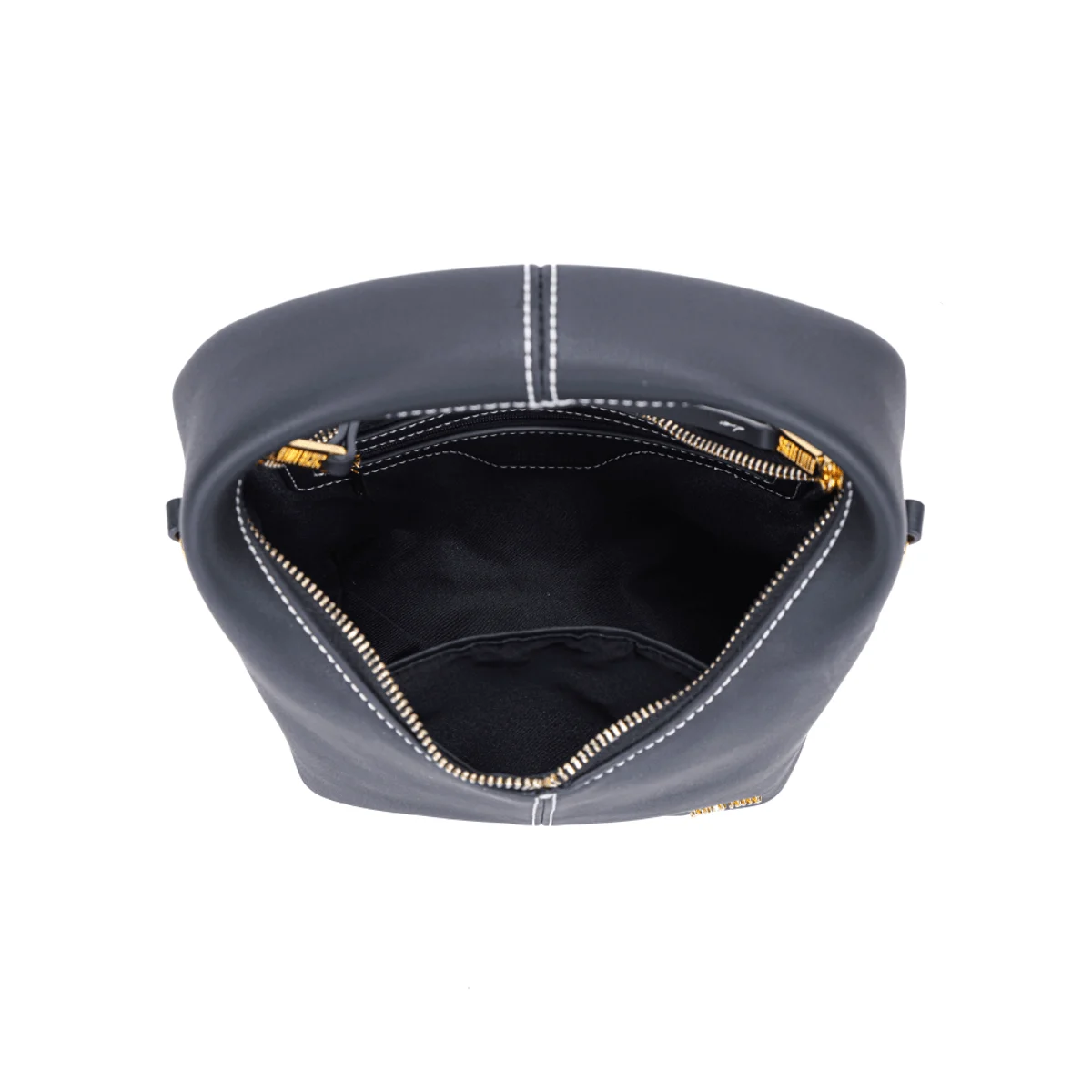 Bolsa Hobo Soft Preta Alça Transversal Removível - vista 6 de 7
