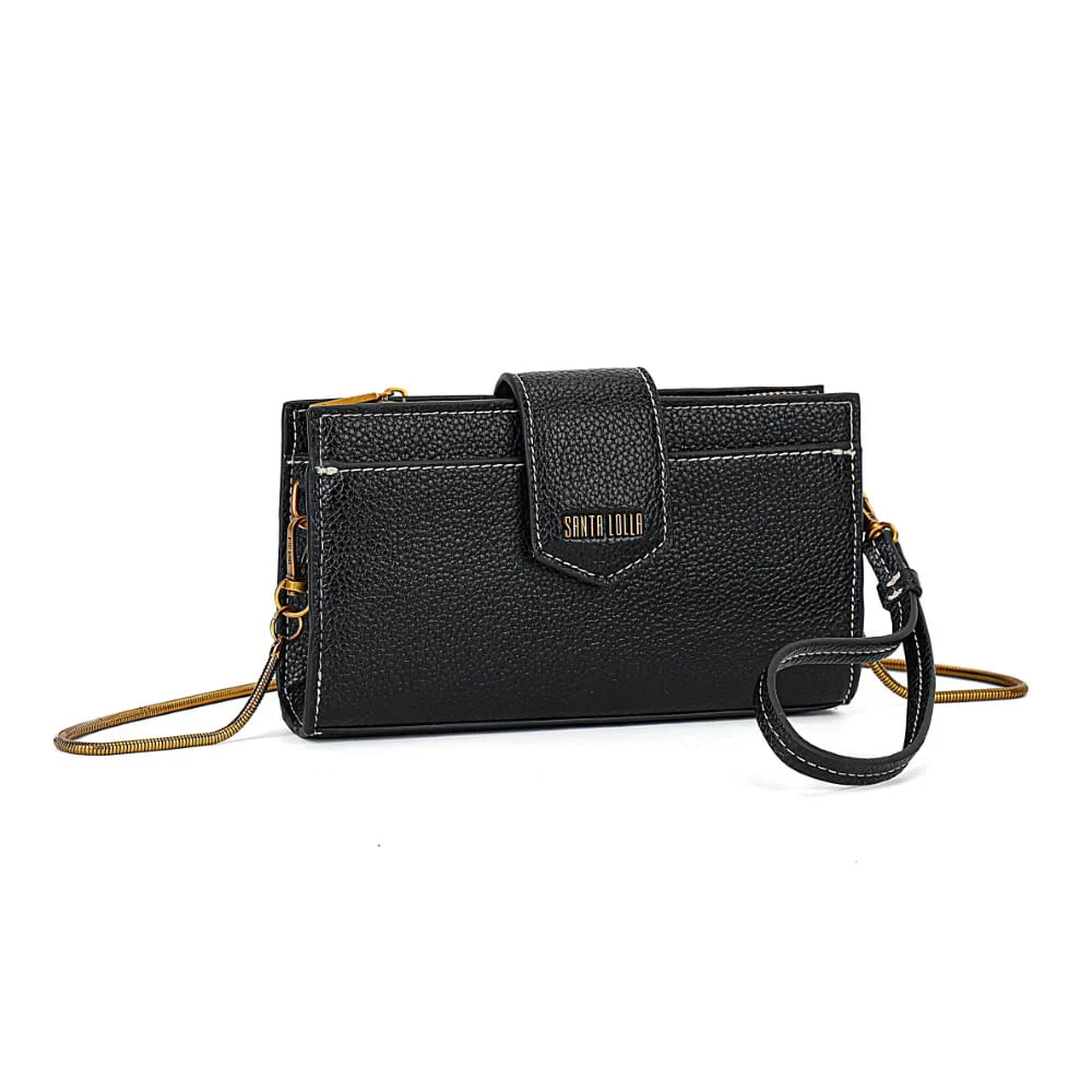 Bolsa Carteira Floater Alça de Ombro Preto Black - vista 2 de 7