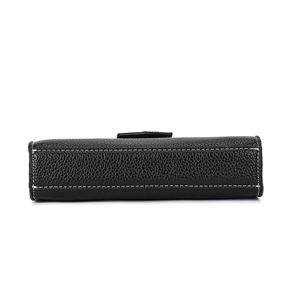 Bolsa Carteira Floater Alça de Ombro Preto Black - vista 5 de 7