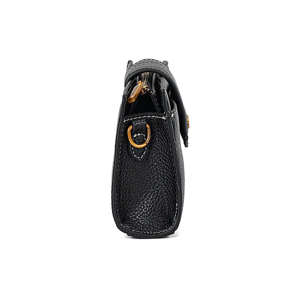 Bolsa Carteira Floater Alça de Ombro Preto Black - vista 6 de 7