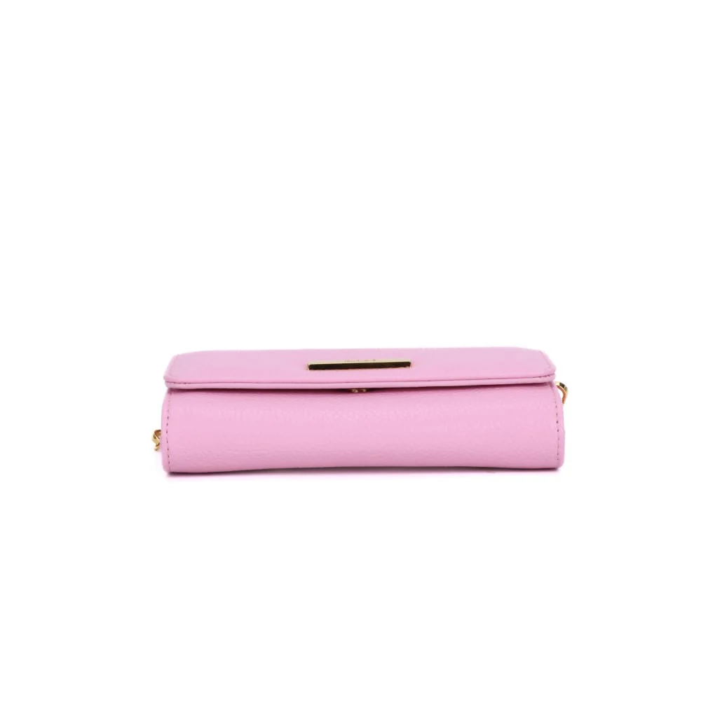 Bolsa Carteira Floater Rosa Cotton Alça de Ombro - vista 6 de 7