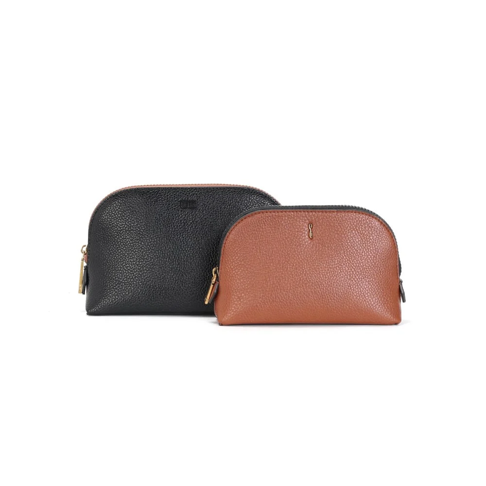 Kit Necessaire Floater Preta E Marrom - vista 1 de 3
