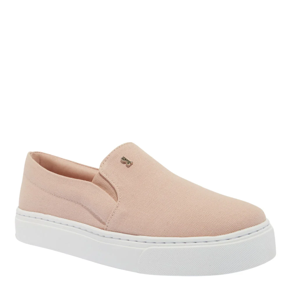 Tênis Slip On Lona Rosê - vista 2 de 5