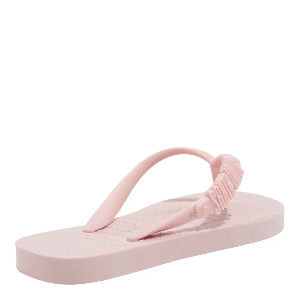 Chinelo Flip Flop Infantil Borracha Rosa Bebê - vista 4 de 4