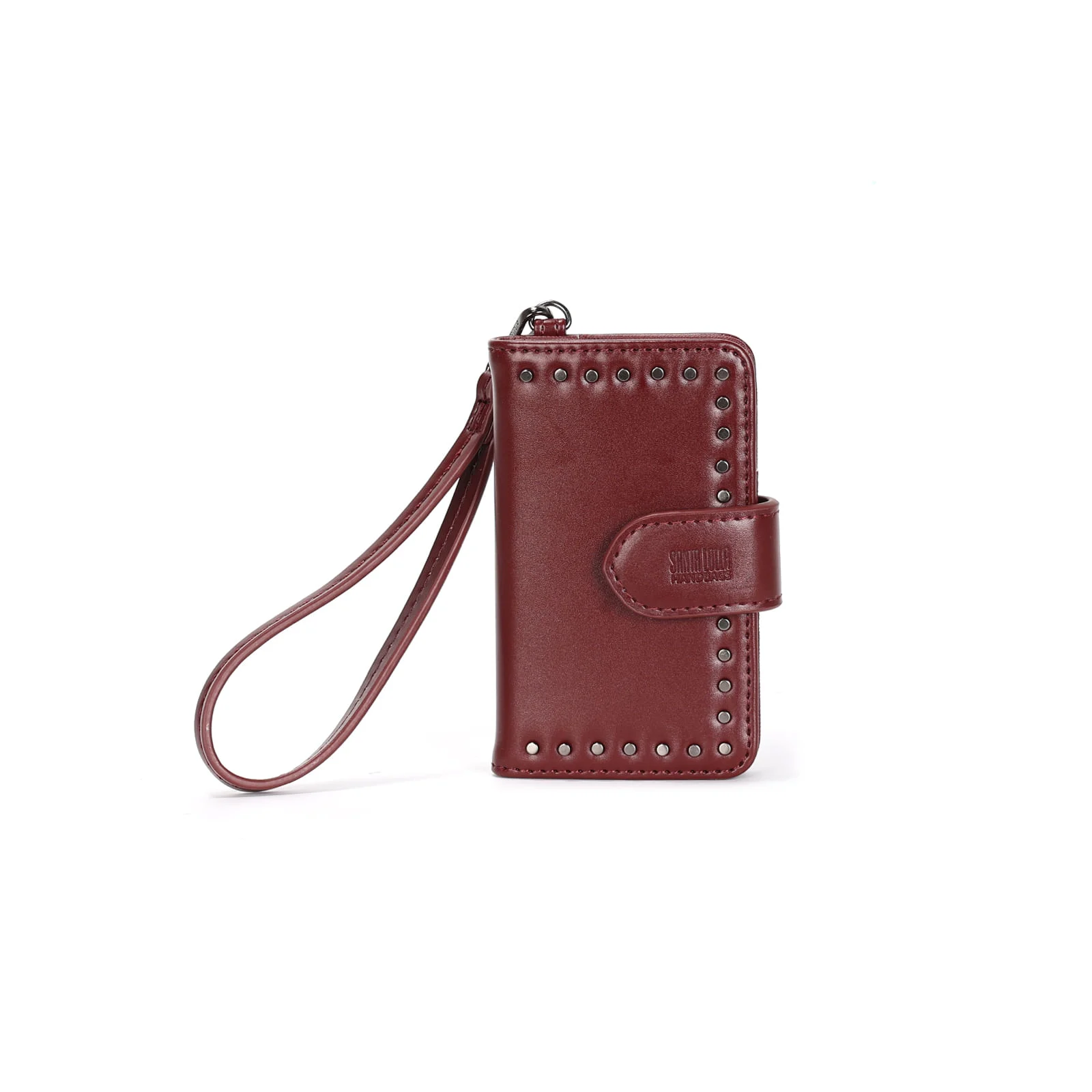 Carteira material soft old merlot 2 - vista 1 de 3