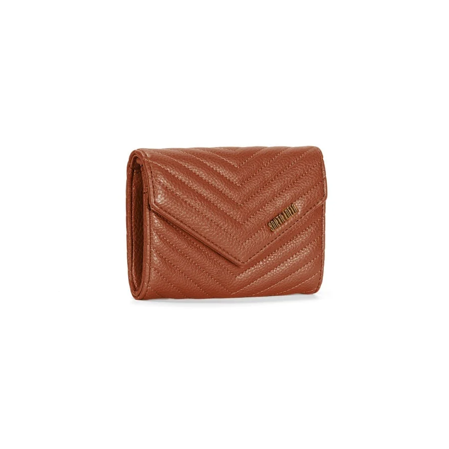Bolsa Carteira Pequena Floater Caramelo Alça Transversal - vista 2 de 3