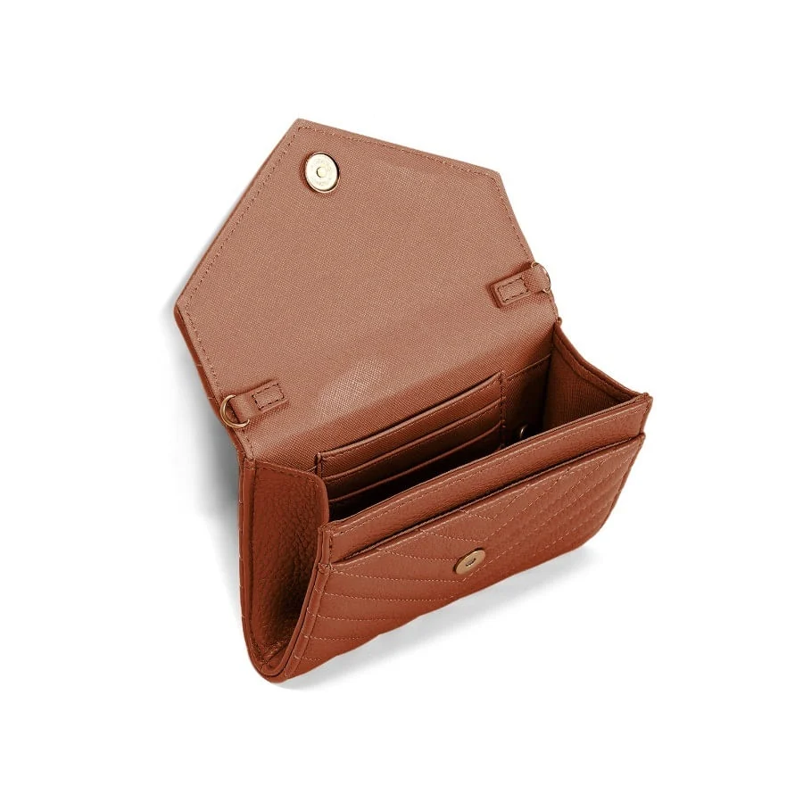 Bolsa Carteira Pequena Floater Caramelo Alça Transversal - vista 3 de 3
