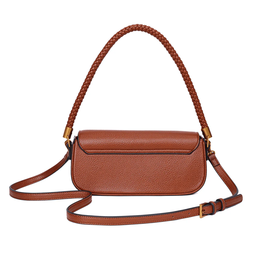Bolsa Pequena Floater Marrom Alça De Ombro - vista 5 de 7