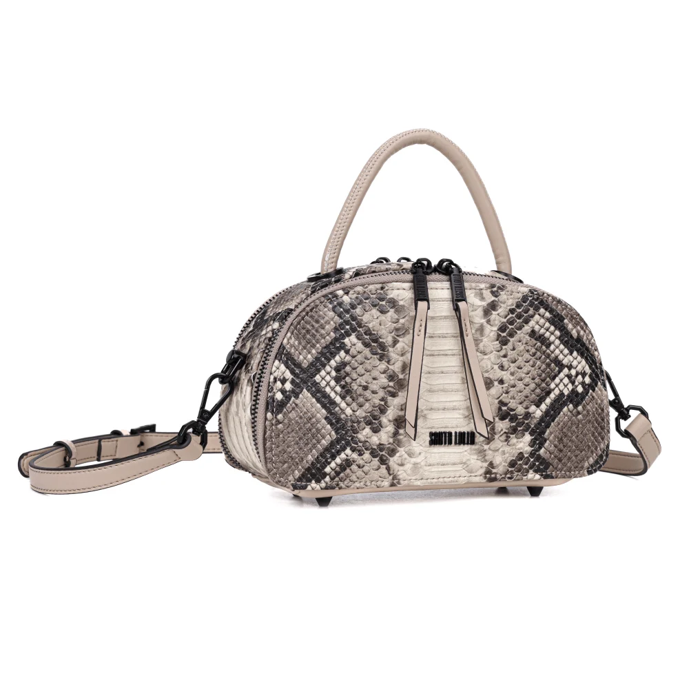 Bolsa Pequena Animal Print Estampa Cobra Duas Alças - vista 2 de 7