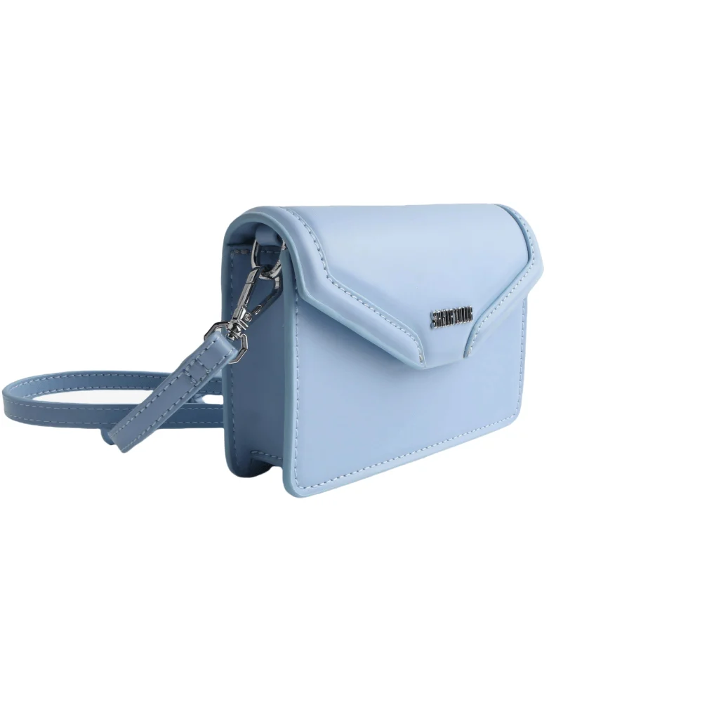 Bolsa Envelope Soft Azul Alça Transversal - vista 2 de 6