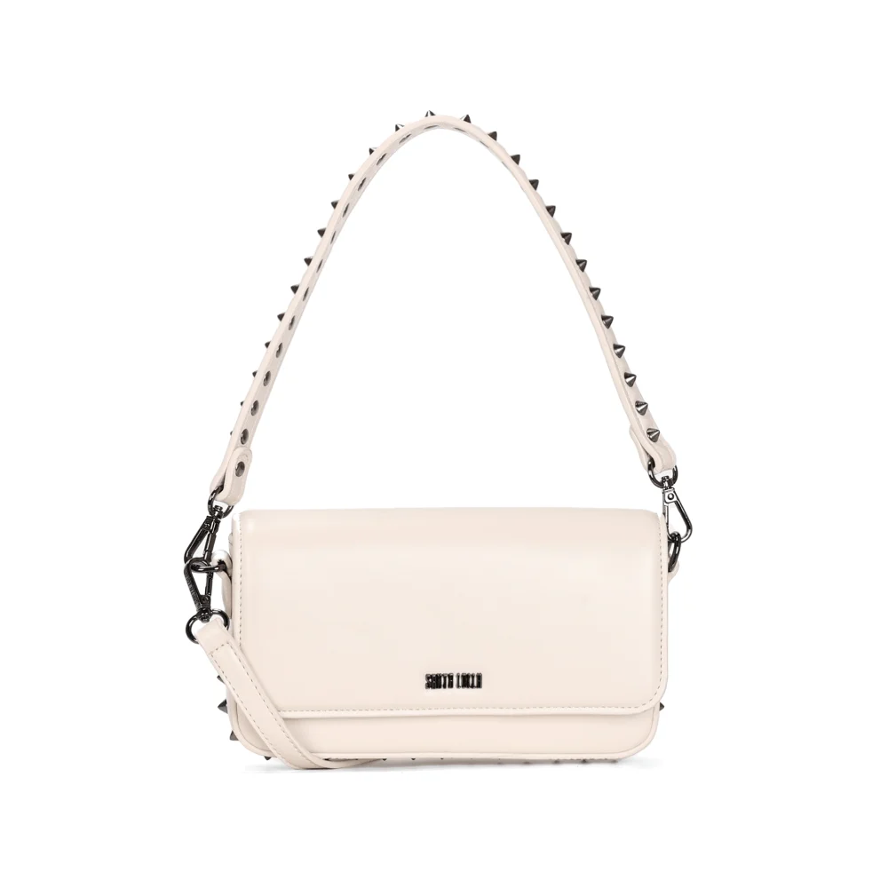 Bolsa Pequena Soft Bege Alça De Ombro - vista 2 de 4