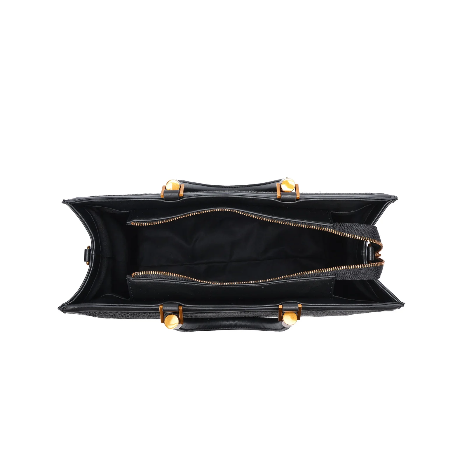 Bolsa Tote Soft Preta Duas Alças - vista 5 de 5