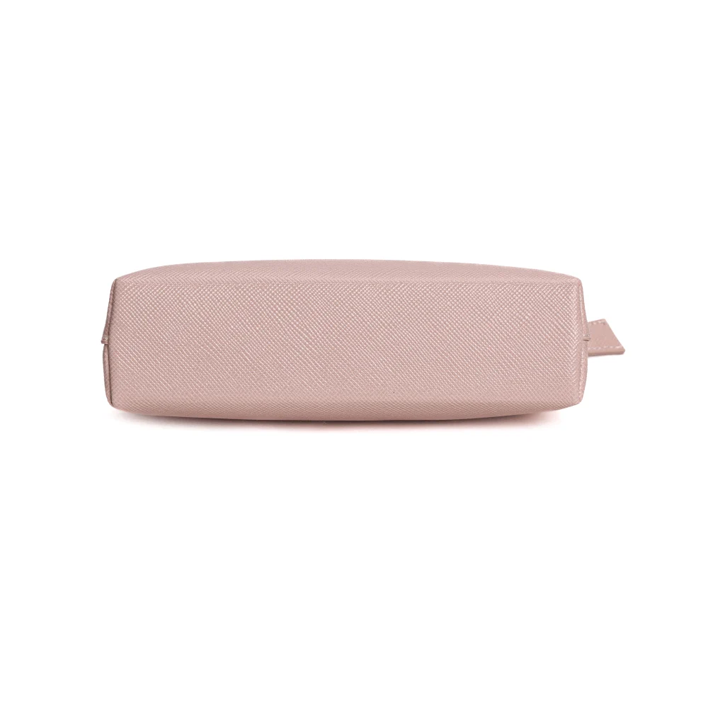 Bolsa Clutch Risco Bege Alça Transversal - vista 6 de 6