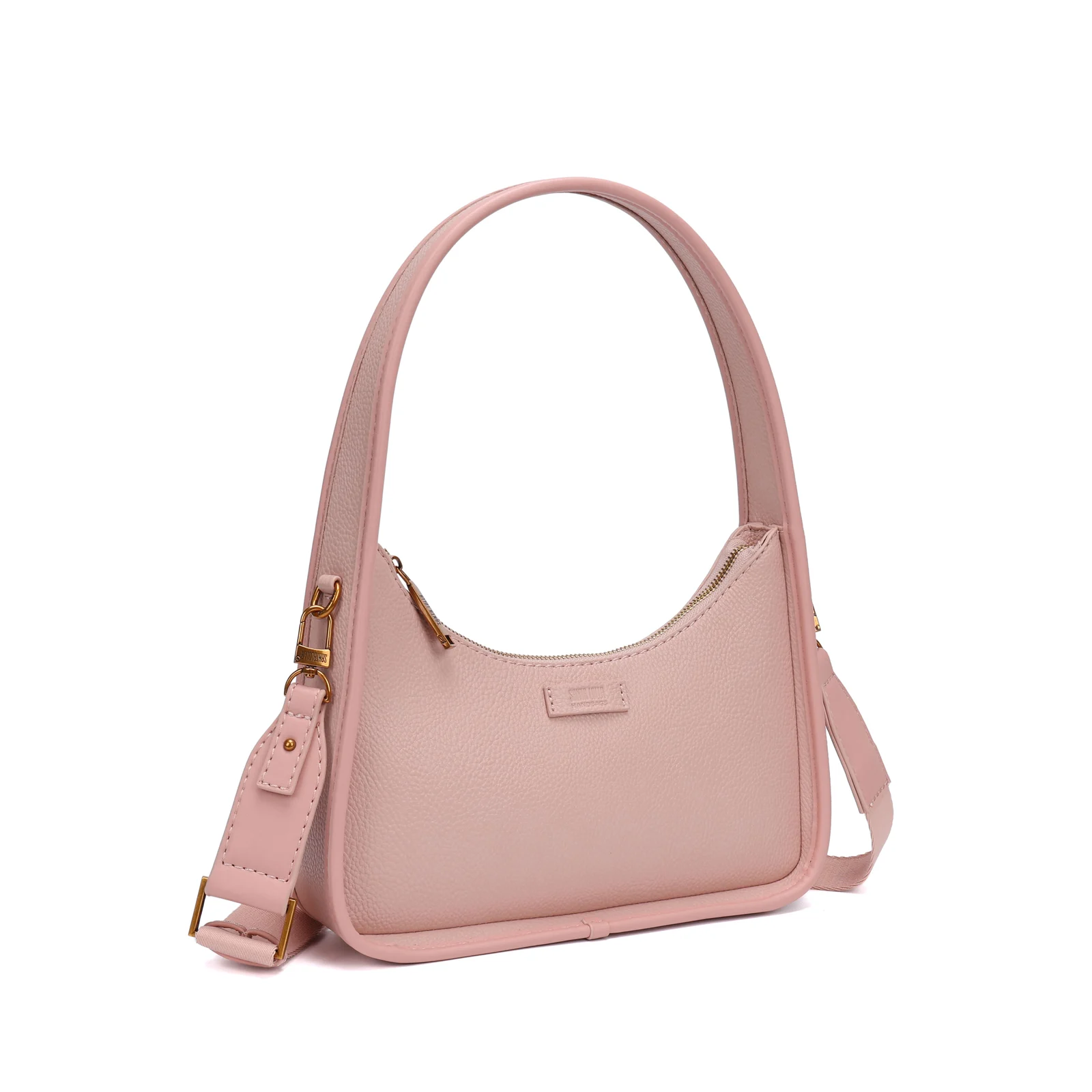 Bolsa Baguete Floater Rosa Alça De Ombro - vista 2 de 5