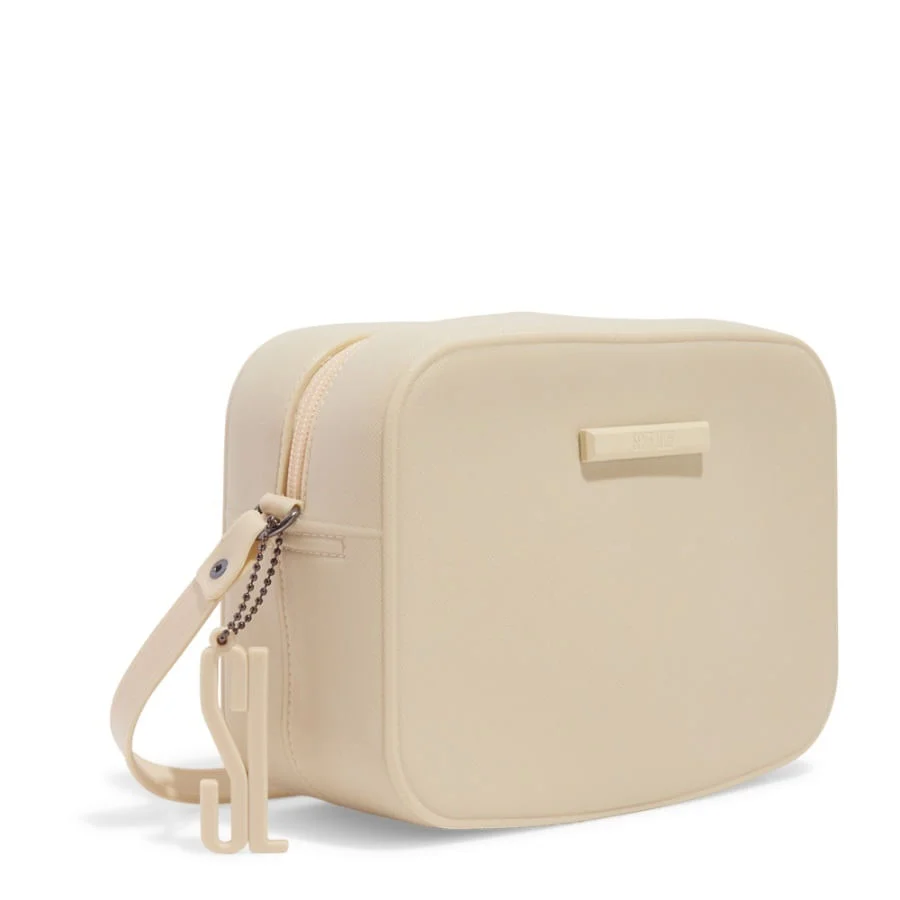 Bolsa Borracha Alça Transversal Off White - vista 2 de 2