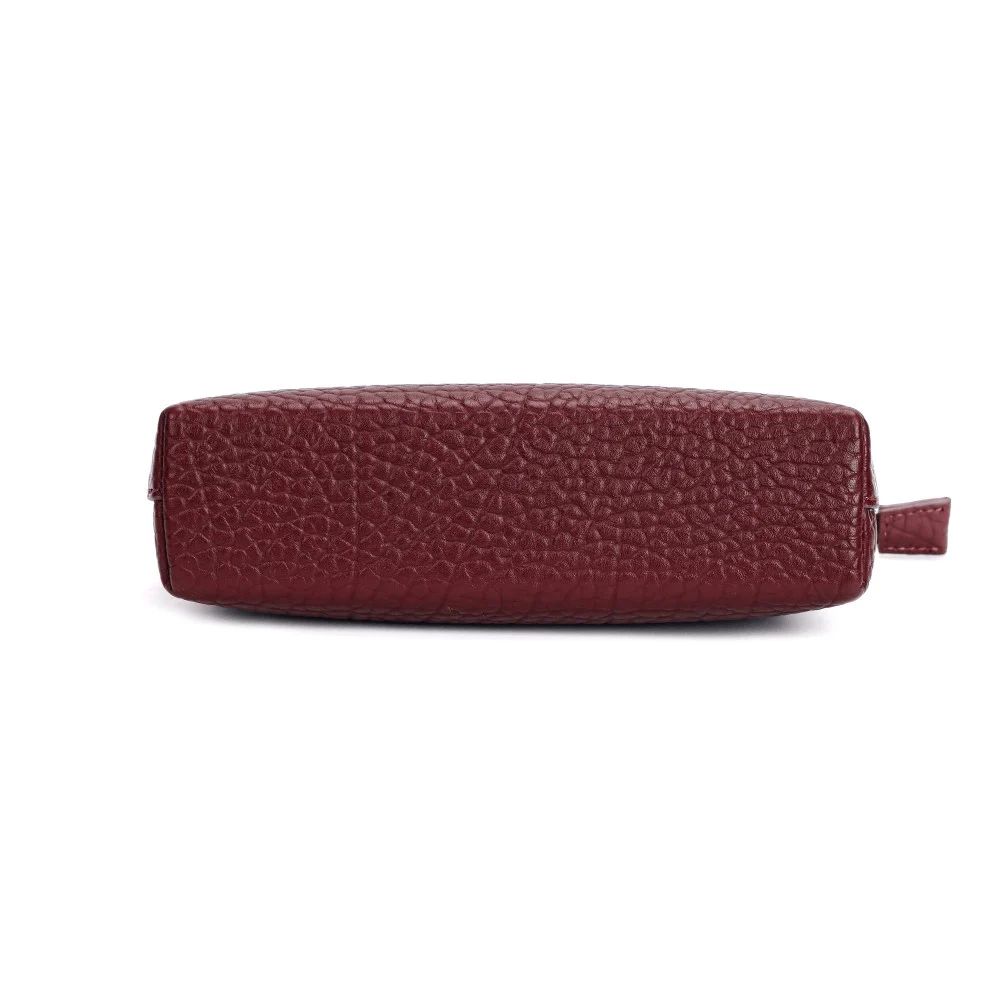 Bolsa Clutch Pequena Floater Vermelho Ruby Alça Transversal - vista 7 de 7