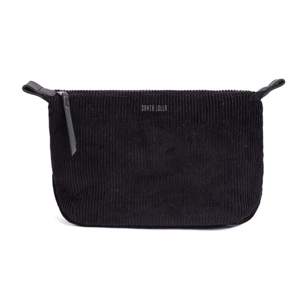 Necessaire Veludo Preta - vista 1 de 6