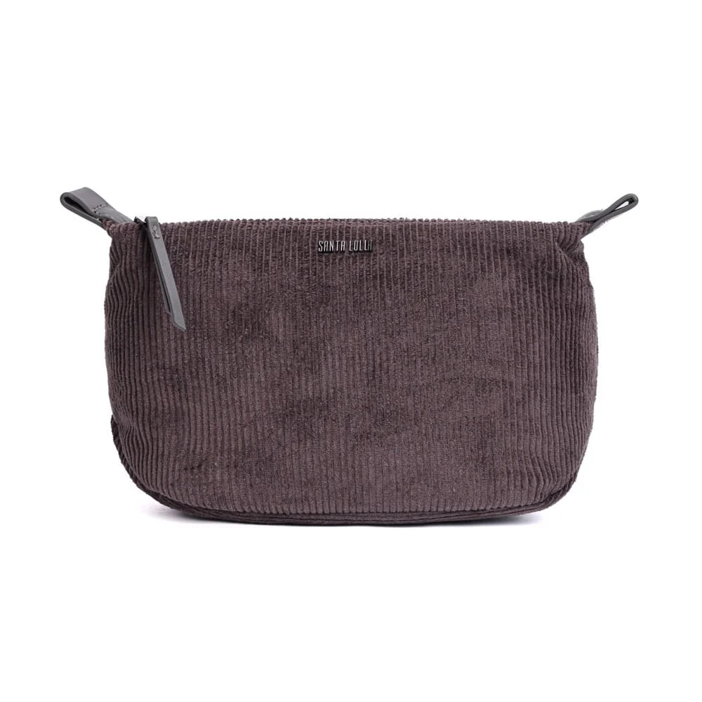 Necessaire Veludo Cinza - vista 1 de 7