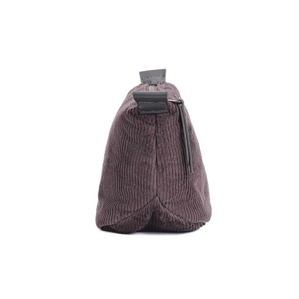 Necessaire Veludo Cinza - vista 4 de 7
