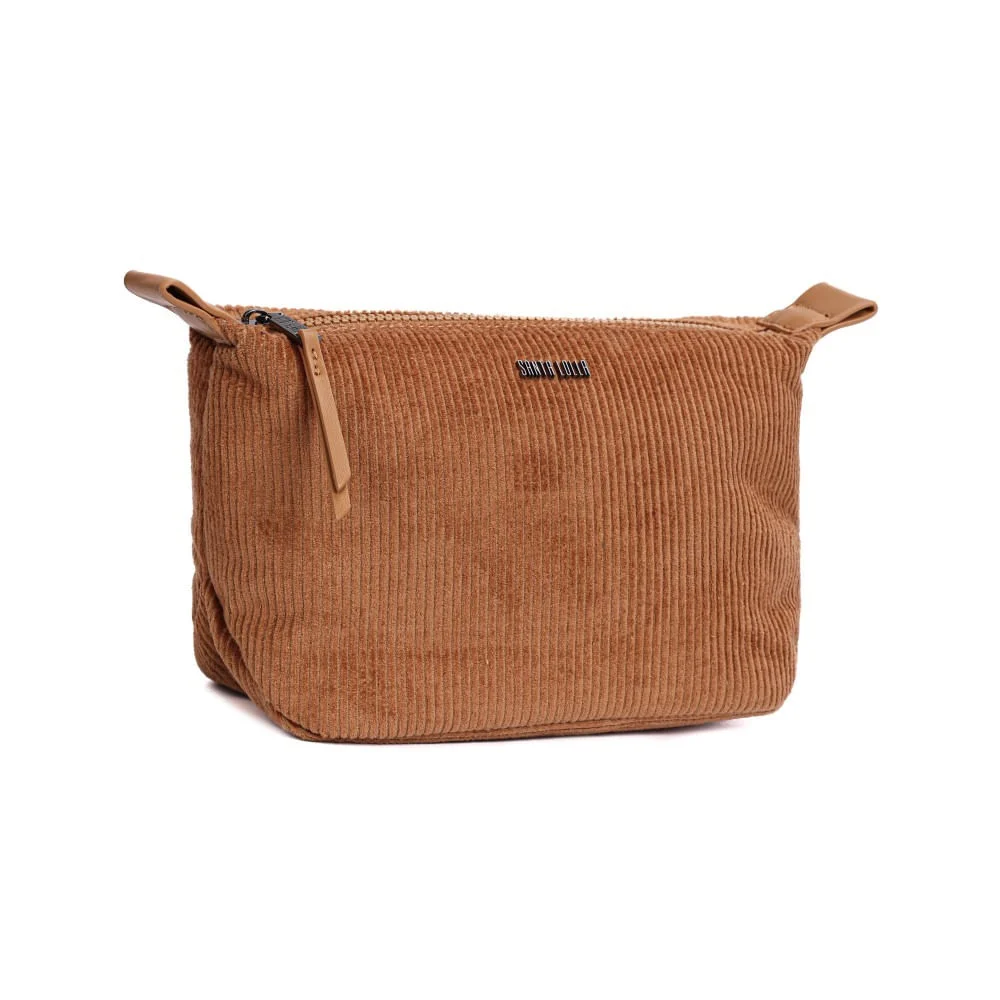 Necessaire Veludo Caramelo - vista 2 de 7