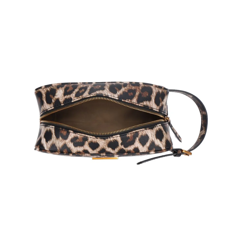 Necessaire Animal Print Onça Alça De Mão - vista 3 de 5