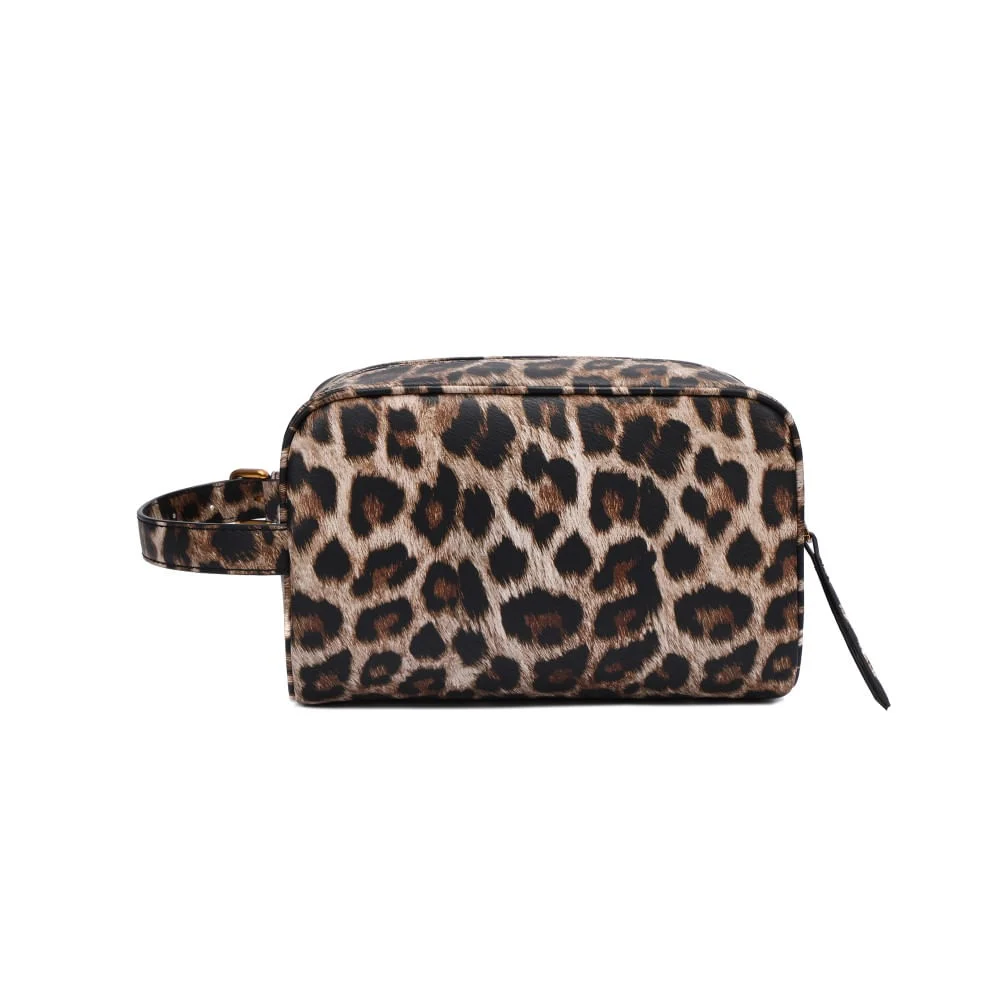Necessaire Animal Print Onça Alça De Mão - vista 4 de 5