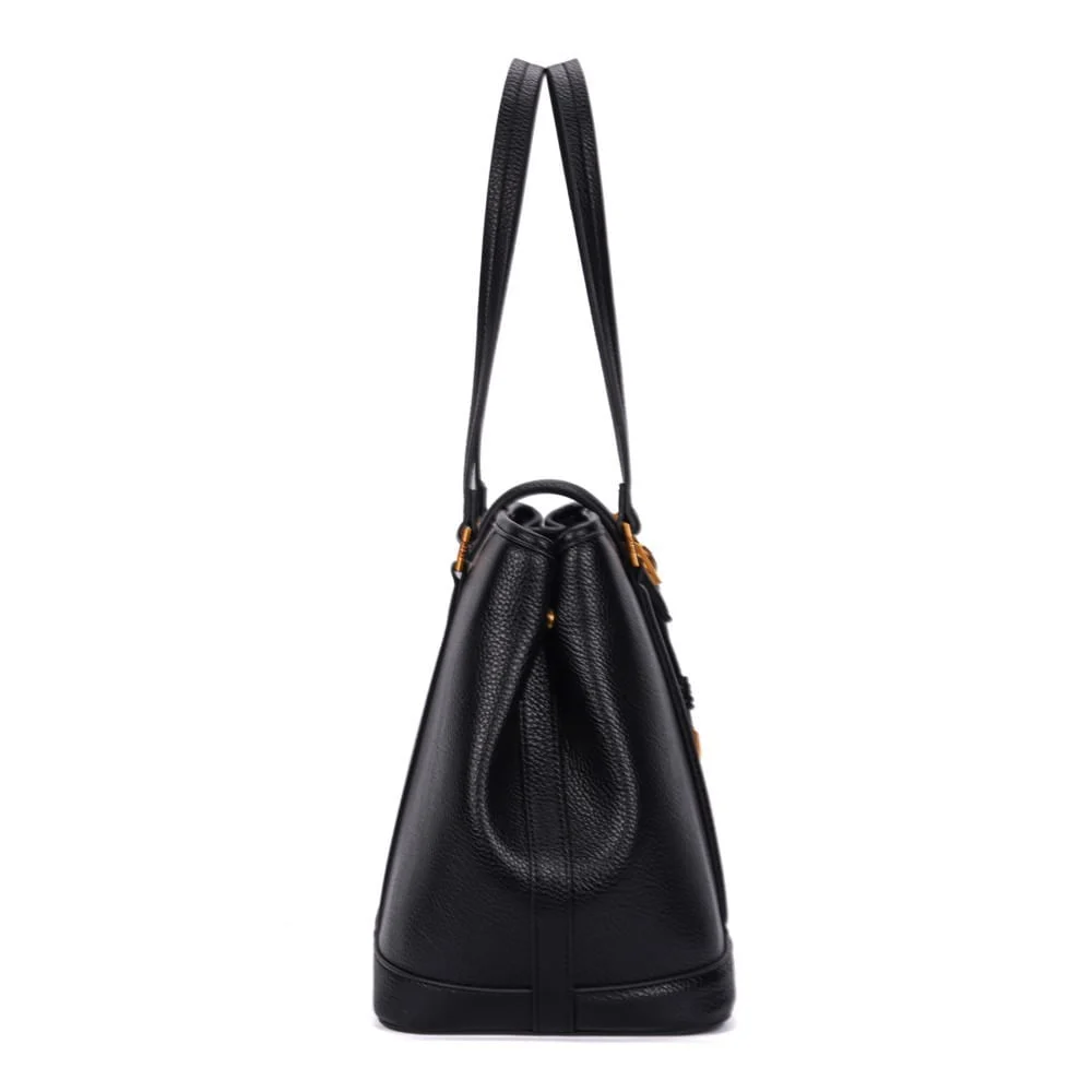 Bolsa Floater Preta Alça De Ombro - vista 4 de 7