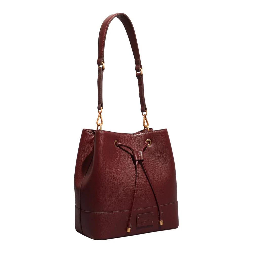 Bolsa Couro Floater Vermelha Ruby Alça De Ombro - vista 2 de 3