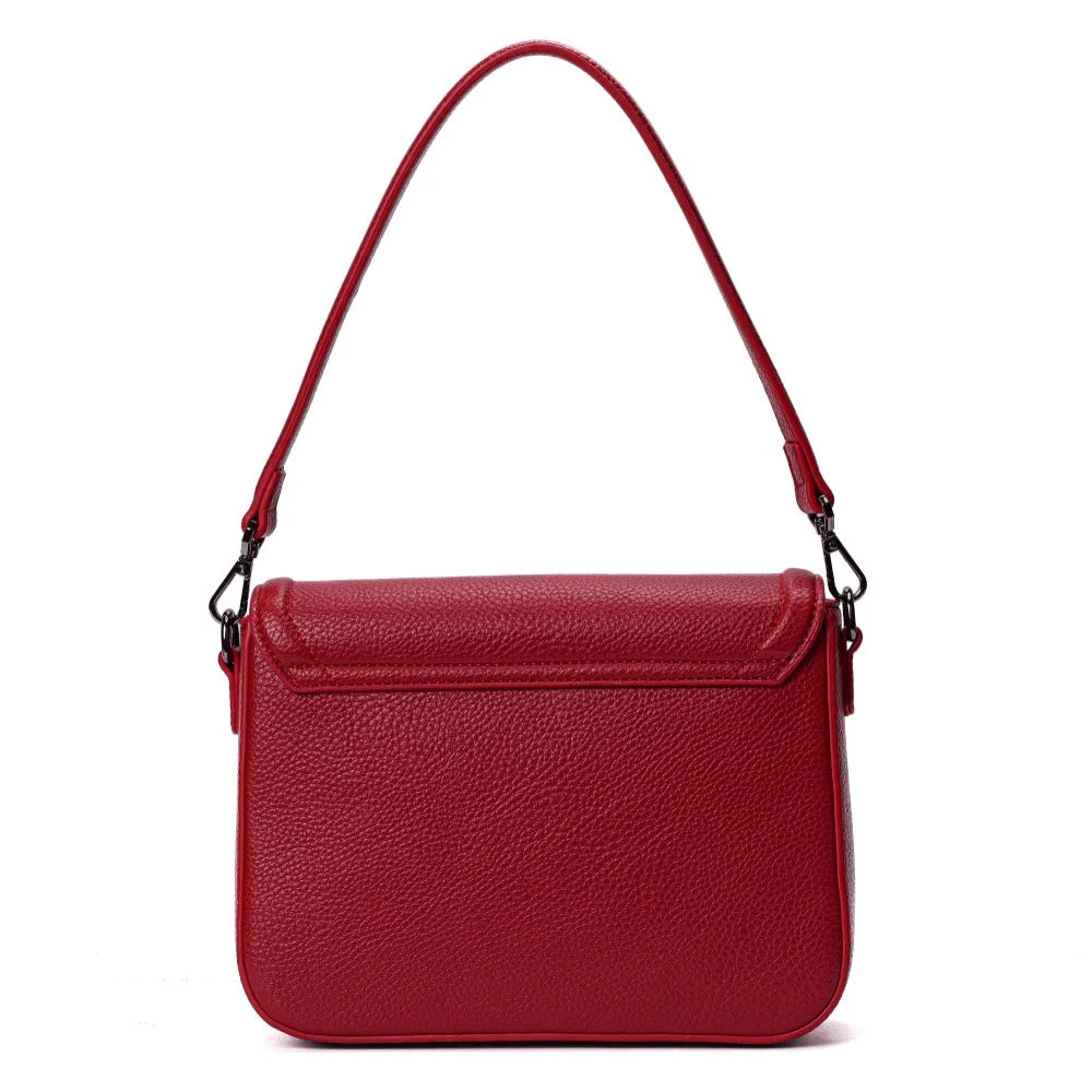 Bolsa Pequena Vermelho Ruby Soft Alça De Ombro - vista 5 de 7