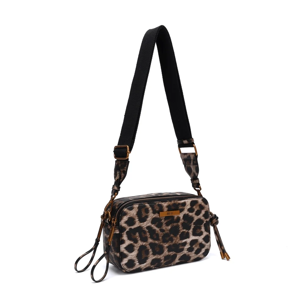 Bolsa Animal Print Onça Alça De Ombro - vista 2 de 5