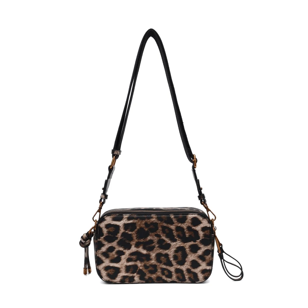Bolsa Animal Print Onça Alça De Ombro - vista 3 de 5