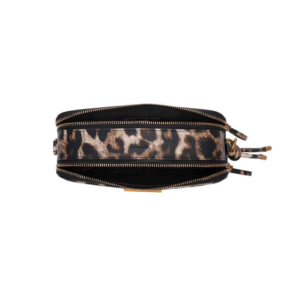 Bolsa Animal Print Onça Alça De Ombro - vista 4 de 5