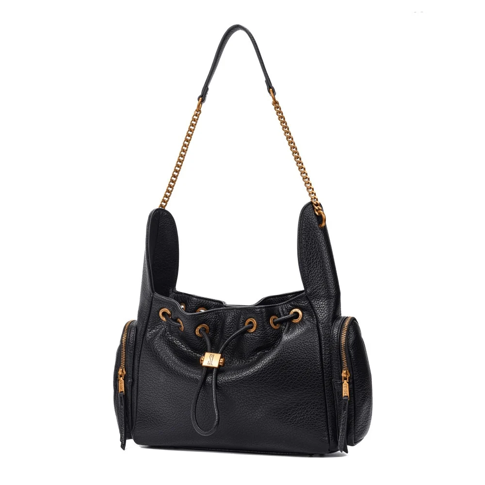 Bolsa Floater Preta Alça De Ombro - vista 3 de 7