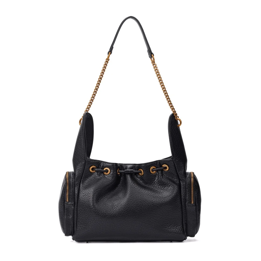 Bolsa Floater Preta Alça De Ombro - vista 5 de 7